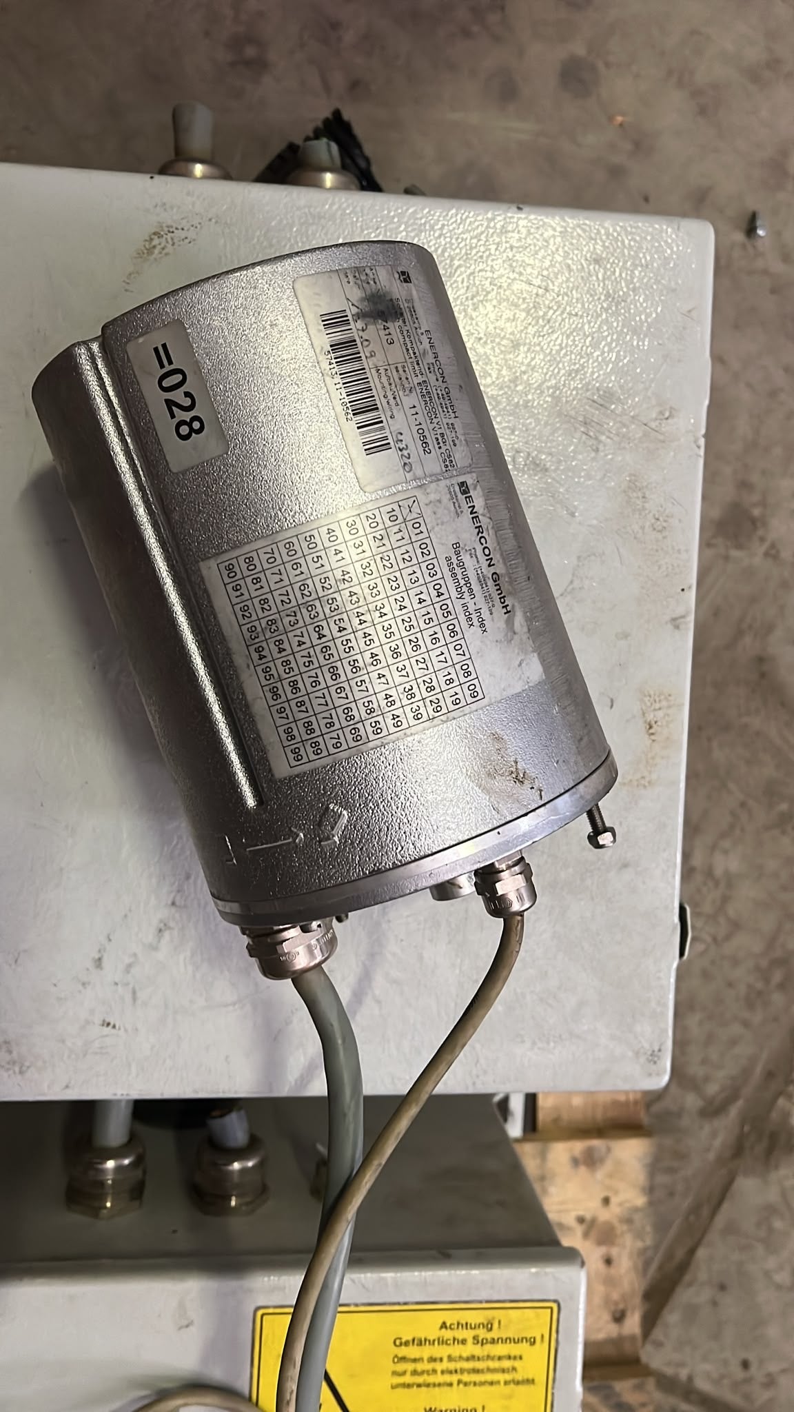 Angle Encoder CS82 – Refurbished Enercon E82 Component - SAP 57413