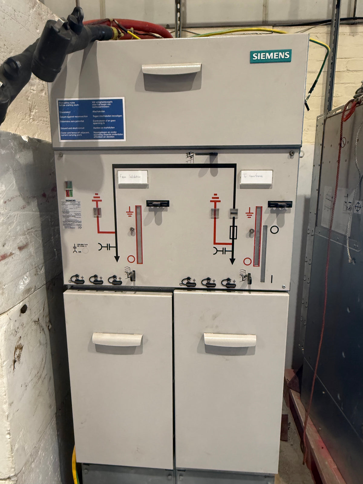 Enercon E48 - Siemens Switchgear Refurbished