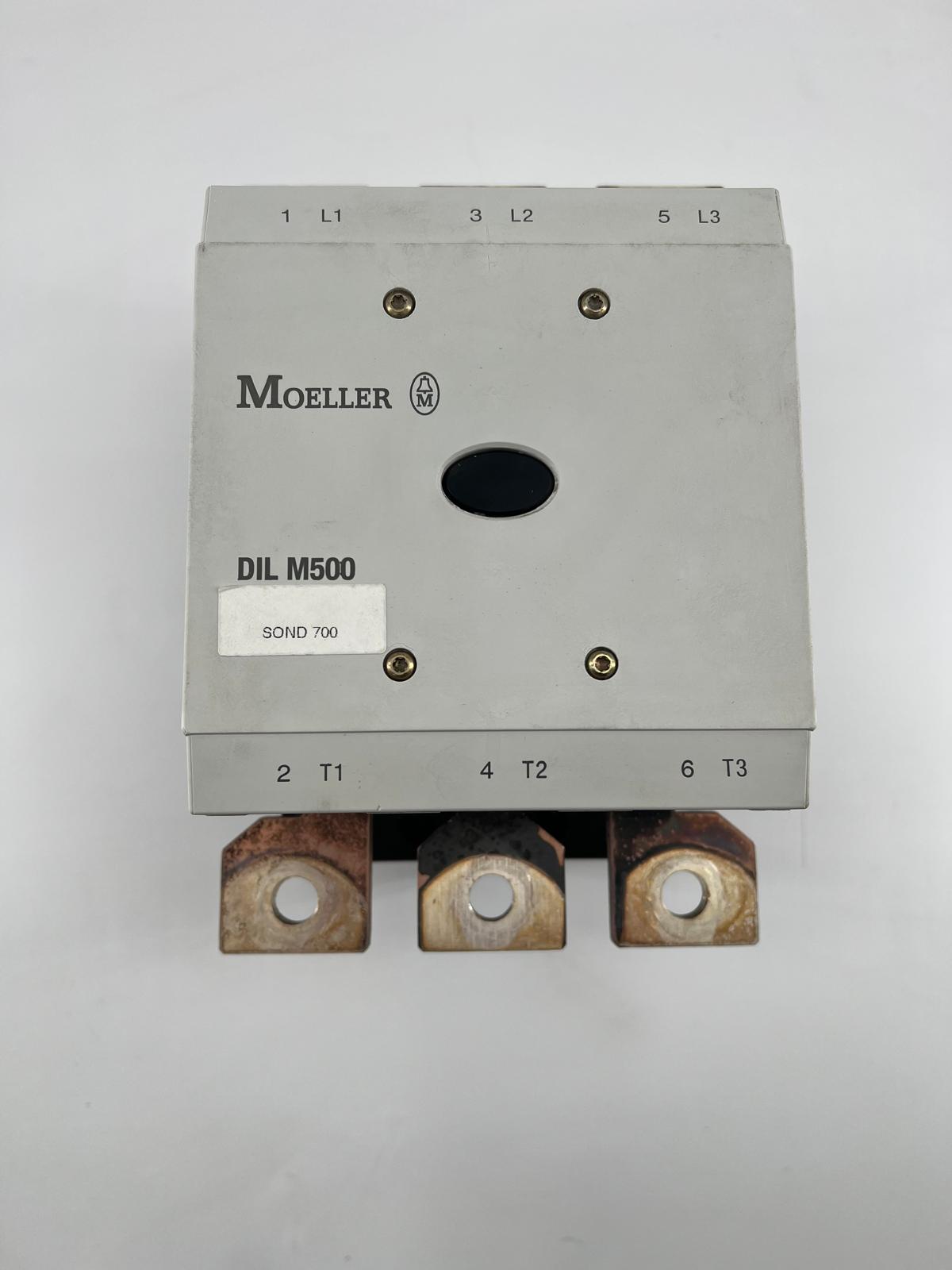 Moeller DIL M500 SOND 700 Inverter Cabinet Contactor – Refurbished Enercon Component