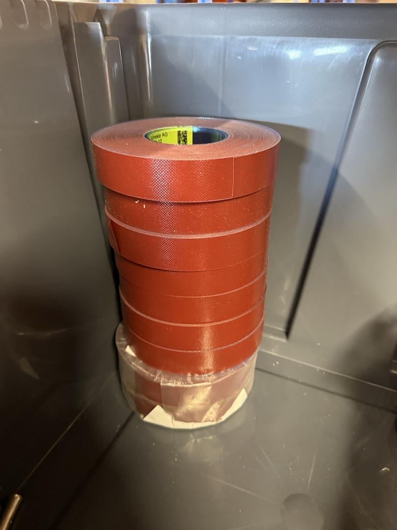 Polyester Generator Repair Tape Roll - 25mm