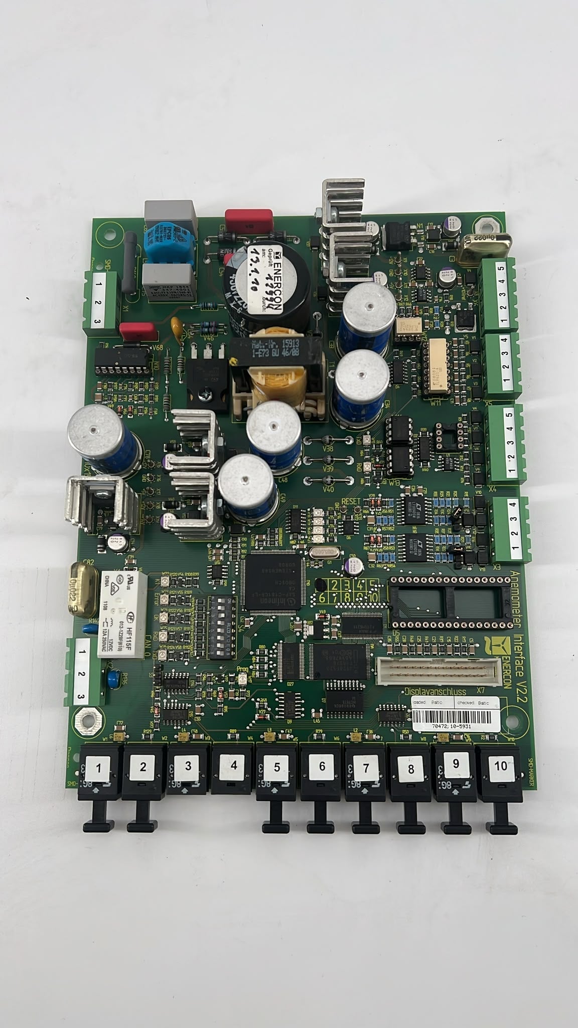 Anemometer Interface - SAP 70472