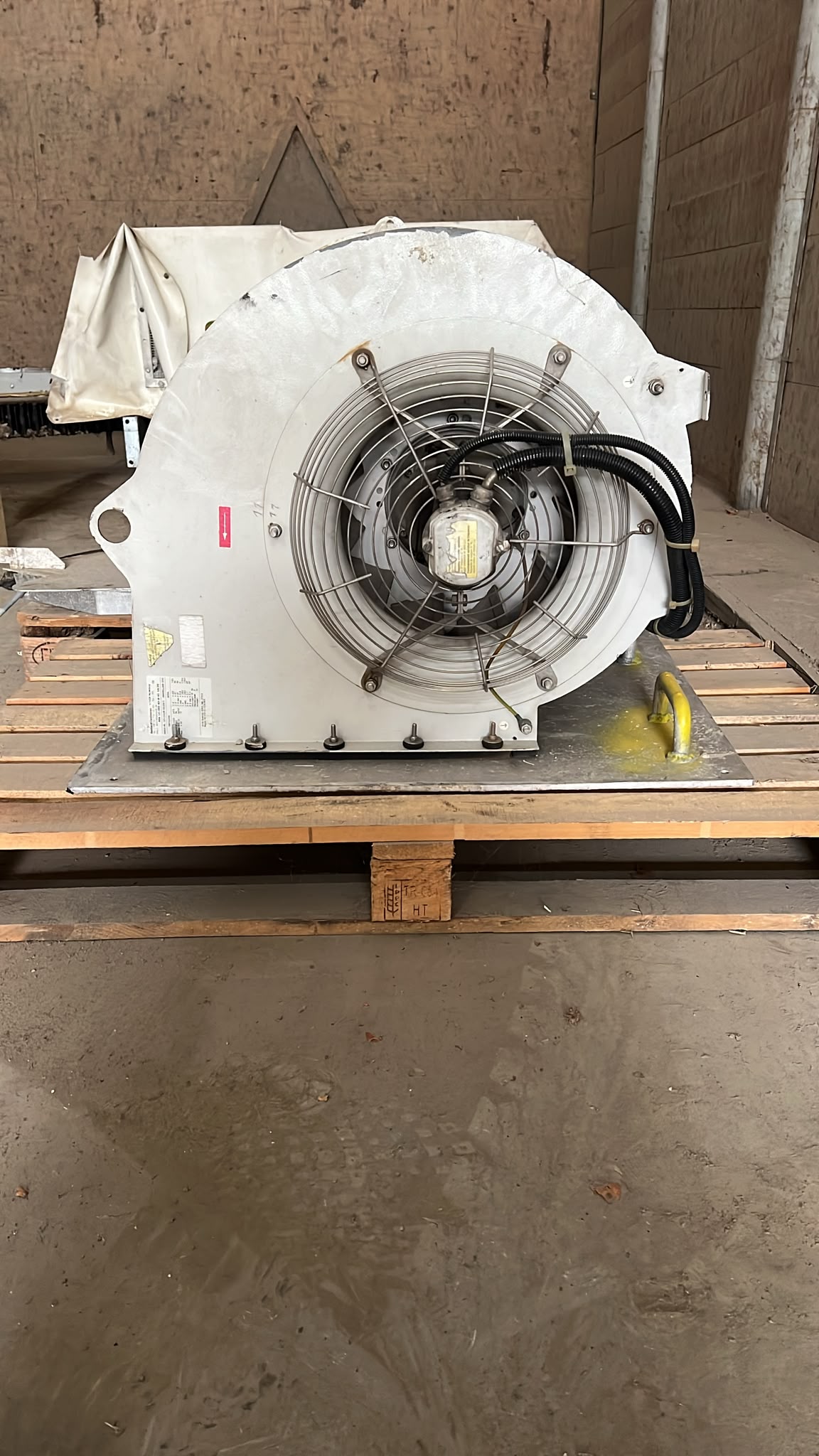 Nacelle Cooling Fan Gebhardt Rza 19-355-4D-S-40 – Refurbished Enercon E70 Component