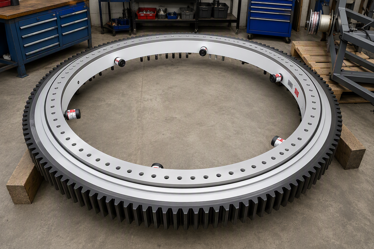Enercon E70 - Yaw Gear & Bearing Refurbished